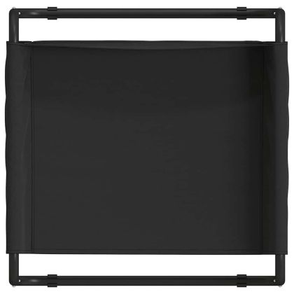 Кучешко легло Черно МЛ Оксфордска тъкан и стомана