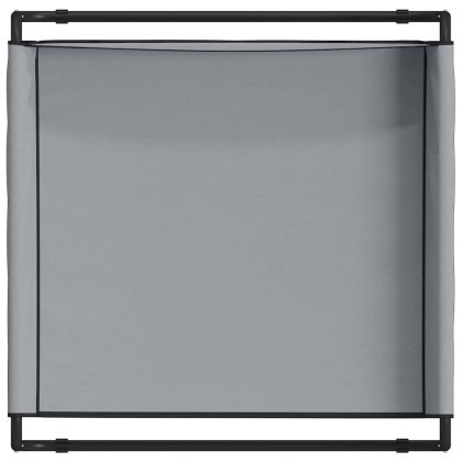 Кучешко легло Светлосиво l Оксфордска тъкан и стомана