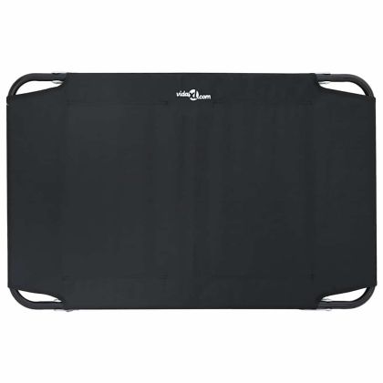 Кучешко легло Черно МЛ Оксфордска тъкан и стомана