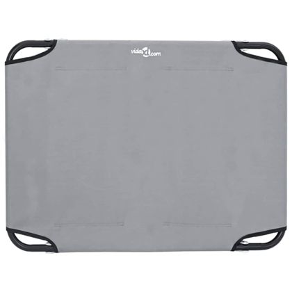 Кучешко легло Светлосиво s Оксфордска тъкан и стомана