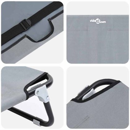 Кучешко легло Светлосиво 105 x 65 x 18 см