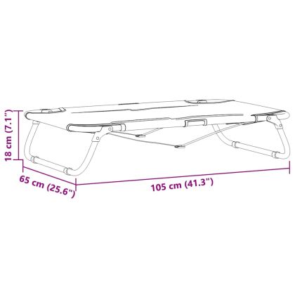 Кучешко легло Светлосиво 105 x 65 x 18 см
