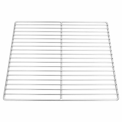 Решетка за грил Сребрист 40 x 35 см Неръждаема стомана