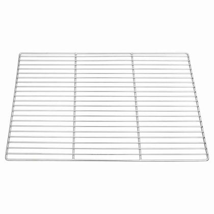 Решетка за грил Сребрист 60 x 40 cm Неръждаема стомана