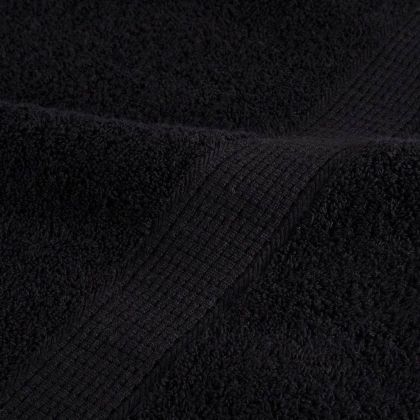 Гост кърпи 600 gsm SOLUND 25 pcs Черно 80 x 200 cm Памук