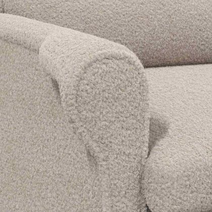 фотьойл Светлосиво 76 x 94 x 102 см Тъкан Шарпа