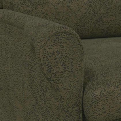 фотьойл Военнозелен 76 x 94 x 102 см Изкуствена