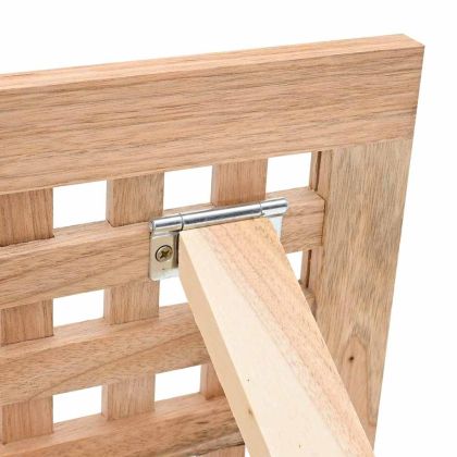 Масичка за кафе Кафяво 33 x 33 x 40.5 см