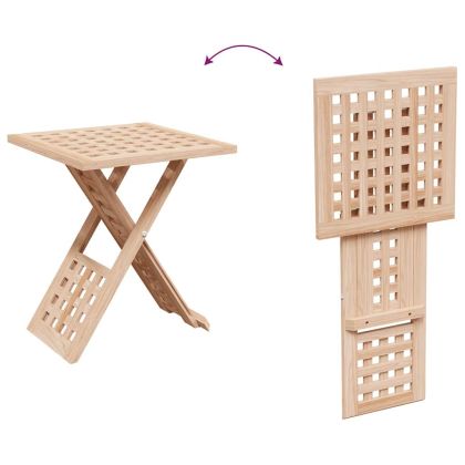 Масичка за кафе Кафяво 33 x 33 x 40.5 см