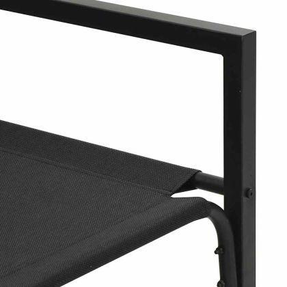 Градинска мебел Светлосиво 180 x 72,5 x 71 см Полиестер