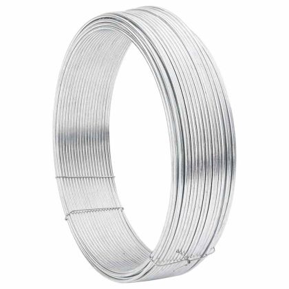 Проводник за ограда Сребрист 80 m Стомана