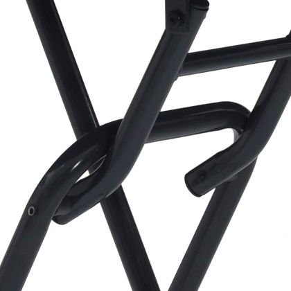 Градинска маса Антрацит 50 x 50 x 72 cm Стомана