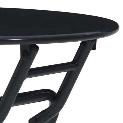 Градинска маса Антрацит 50 x 50 x 72 cm Стомана