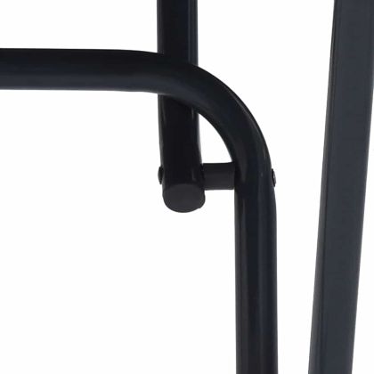 Градинска маса Антрацит 50 x 50 x 72 cm Стомана