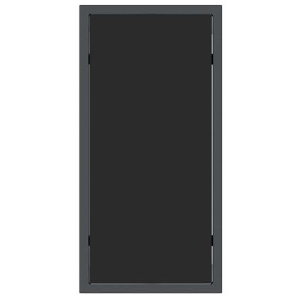 Шезлонги с маса 2-човек 3 pcs Черен и антрацит 197 x 54 x 86 см