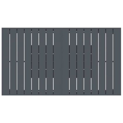 Разтеглена маса Антрацит 180 x 80 x 76 см Стомана