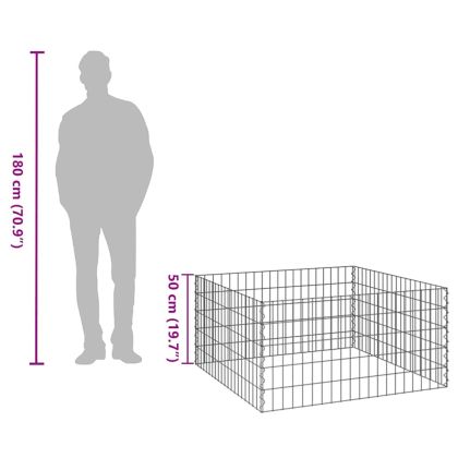 Компостер Сив Стомана