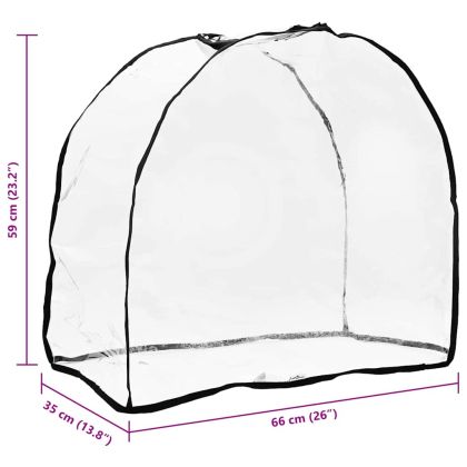 Покритие за количка за домашни любимци Друг Прозрачен
