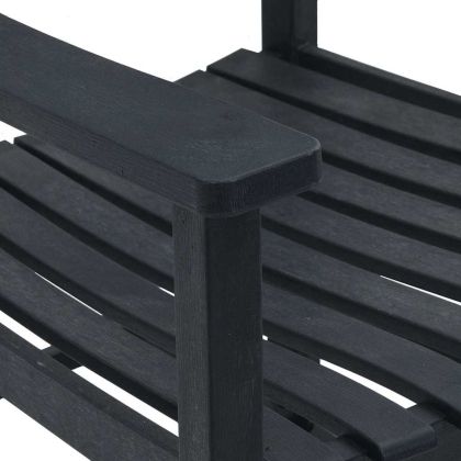 Люлеещ се стол Черно 65 x 84 x 114 см Полиетилен