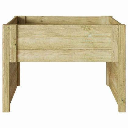 Гараж за роботизирана косачка Кафяво 73 x 67 x 56 см