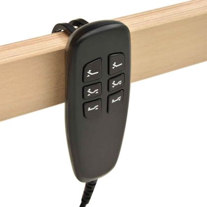 Ламелна подматрачна рамка Кафяво 70 x 190 cm