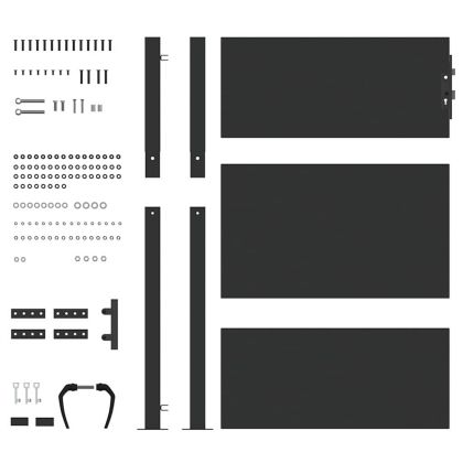 Градинска врата 100 x 125 cm