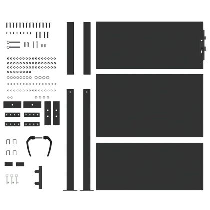 Градинска врата 100 x 150 cm