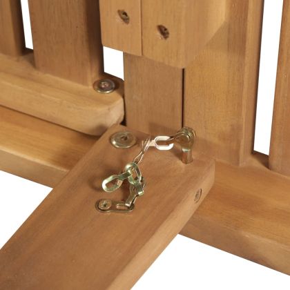 Сгъваем шезлонг, акациево дърво масив