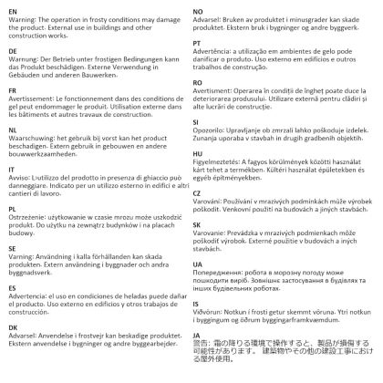 Прибираща се странична тента, 100x500 см, кафява