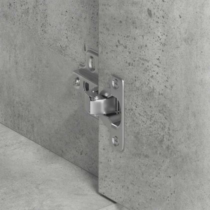 Бюфет, бетонно сив, 88x30x70 см, инженерно дърво