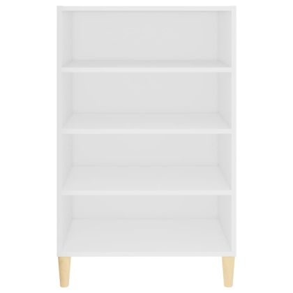 Бюфет, бял, 57x35x90 см, инженерно дърво