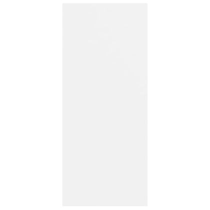 Библиотека/разделител за стая, бяла, 60x30x72 см