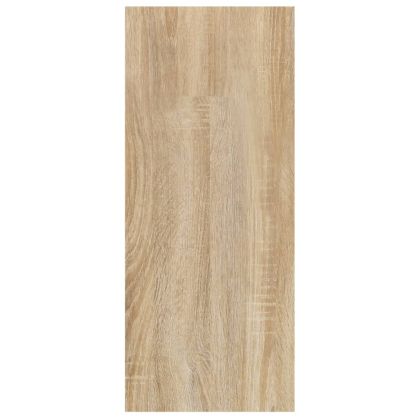 Библиотека/разделител за стая, дъб сонома, 60x30x72 см