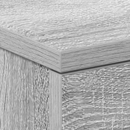 Нощно шкафче, сив сонома, 38x35x56 см, инженерно дърво