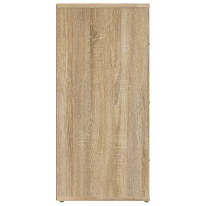 Сайдборд, дъб сонома, 40x33x70 см, инженерно дърво