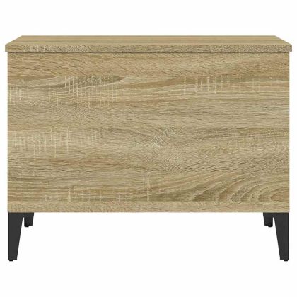 Кафе маса, дъб сонома, 60x44,5x45 см, инженерно дърво