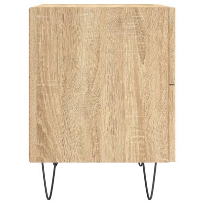 Нощни шкафчета 2 бр дъб сонома 40x35x47,5 см инженерно дърво