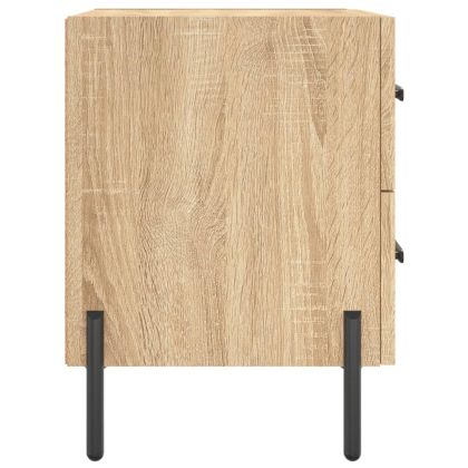 Нощни шкафчета 2 бр дъб сонома 40x35x47,5 см инженерно дърво