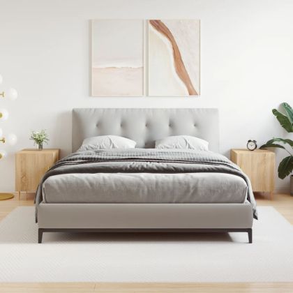 Нощни шкафчета 2 бр дъб сонома 40x40x50 см инженерно дърво