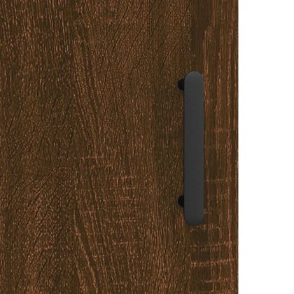 Нощни шкафчета, 2 бр, кафяв дъб, 40x40x50 см, инженерно дърво