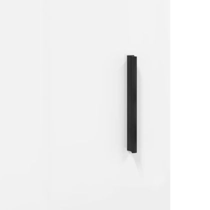 Нощни шкафчета 2 бр бял гланц 40x40x50 см инженерно дърво