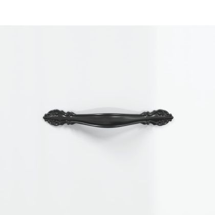 Сайдборд, бял гланц, 69,5x34x90 см, инженерно дърво