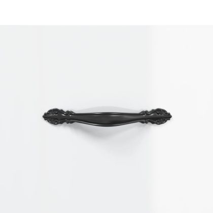 Сайдборд, бял гланц, 34,5x34x90 см, инженерно дърво