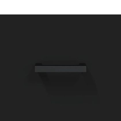 Маса за кафе, черна, 90x50x40 см, инженерно дърво