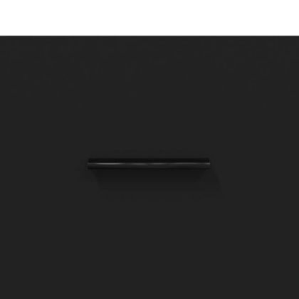 Кафе маса, черна, 50x50x40 см, инженерно дърво