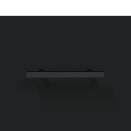 Кафе маса, черна, 50x50x40 см, инженерно дърво