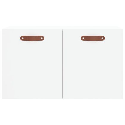 Стенен шкаф, бял, 60x36,5x35 см, инженерно дърво