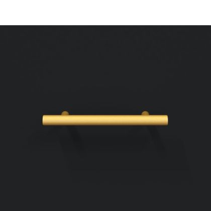 Стенен шкаф, черен, 60x36,5x35 см, инженерно дърво