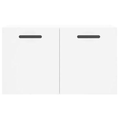 Стенен шкаф, бял, 60x36,5x35 см, инженерно дърво