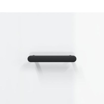 Висок шкаф, бял гланц, 69,5x31x115 см, инженерно дърво